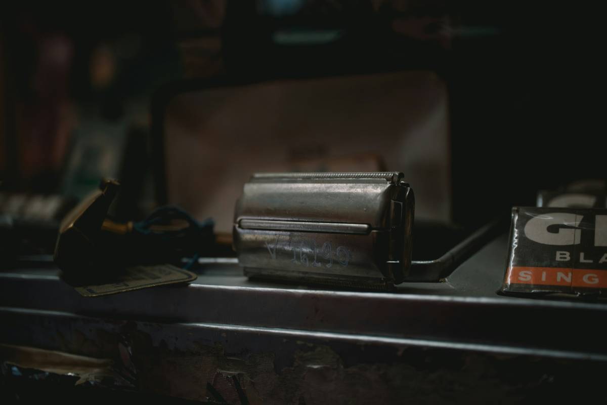 Man using shaving brush and soap for traditional wet shaving benefits
